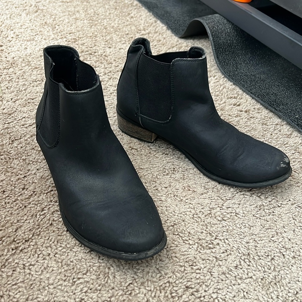 Black booties